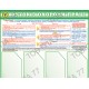 Стенд пластик куточок з охорони праці на 4 кармани (А4) (3)