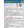 Плакат Охорона праці на автотранспорті. Обов'язки водія під час заправлення автотранспорту на АЗС