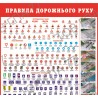 Плакат Правила дорожнього руху