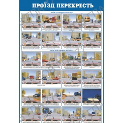 Плакат Проїзд перехресть