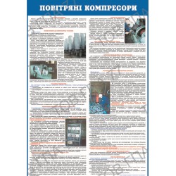 Плакат Повітряні компресори