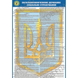 Плакат Загальнообов'язкове державне соціальне страхування