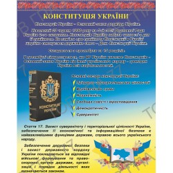Плакат Конституція України